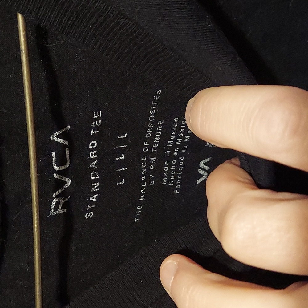 Mens RVCA Tee - Picture 4 of 4